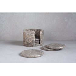 Marble Coasters (Grey)（大理石杯垫（灰色））